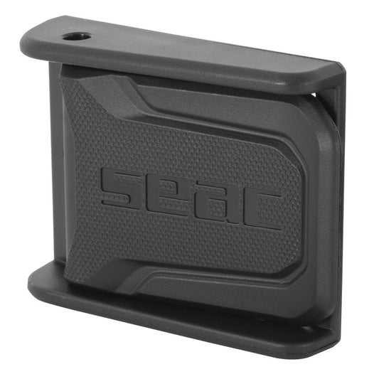 CINTURA TESSUTO NERA CON FIBBIA SEAC