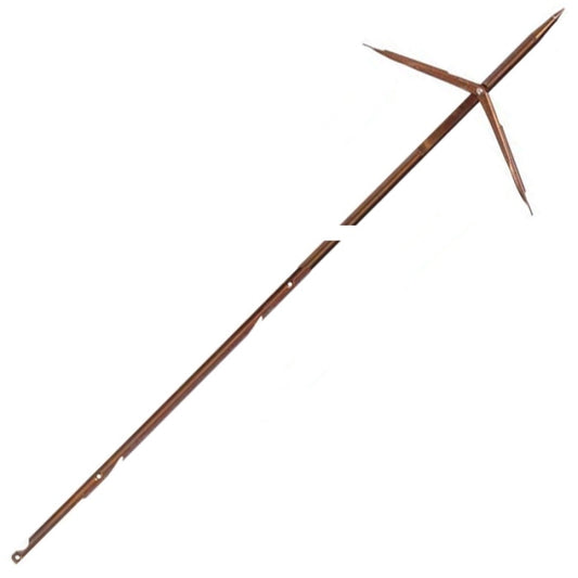 ASTA TAHITIANA DOPPIA ALETTA , CON TACCHE, DIAMETRO 6,5 MM DEVOTO