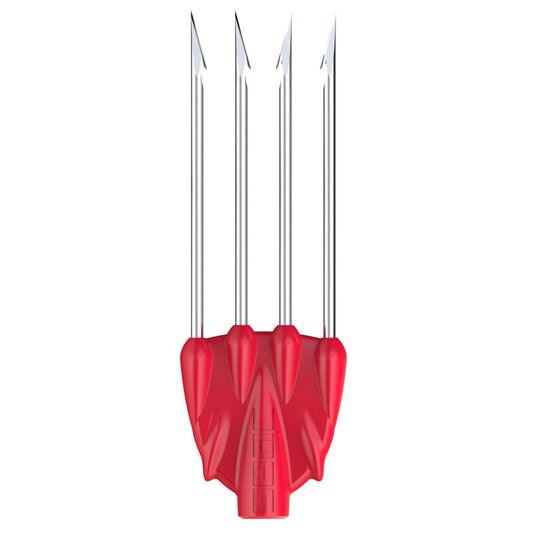 Fiocina killer nylon rosso 4 punte lunghe Seac