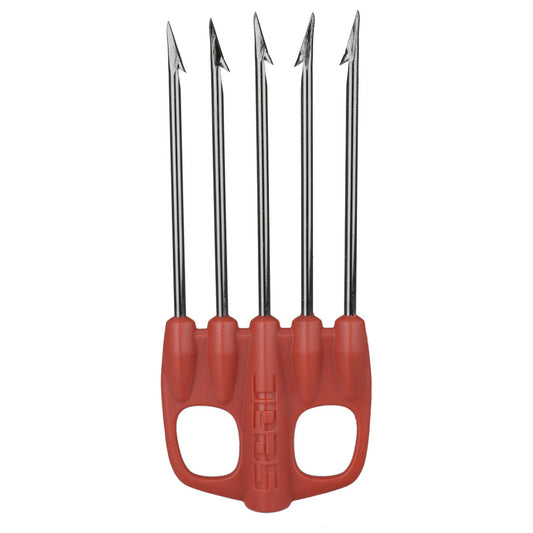 Fiocina killer special nylon rosso 5 punte seac